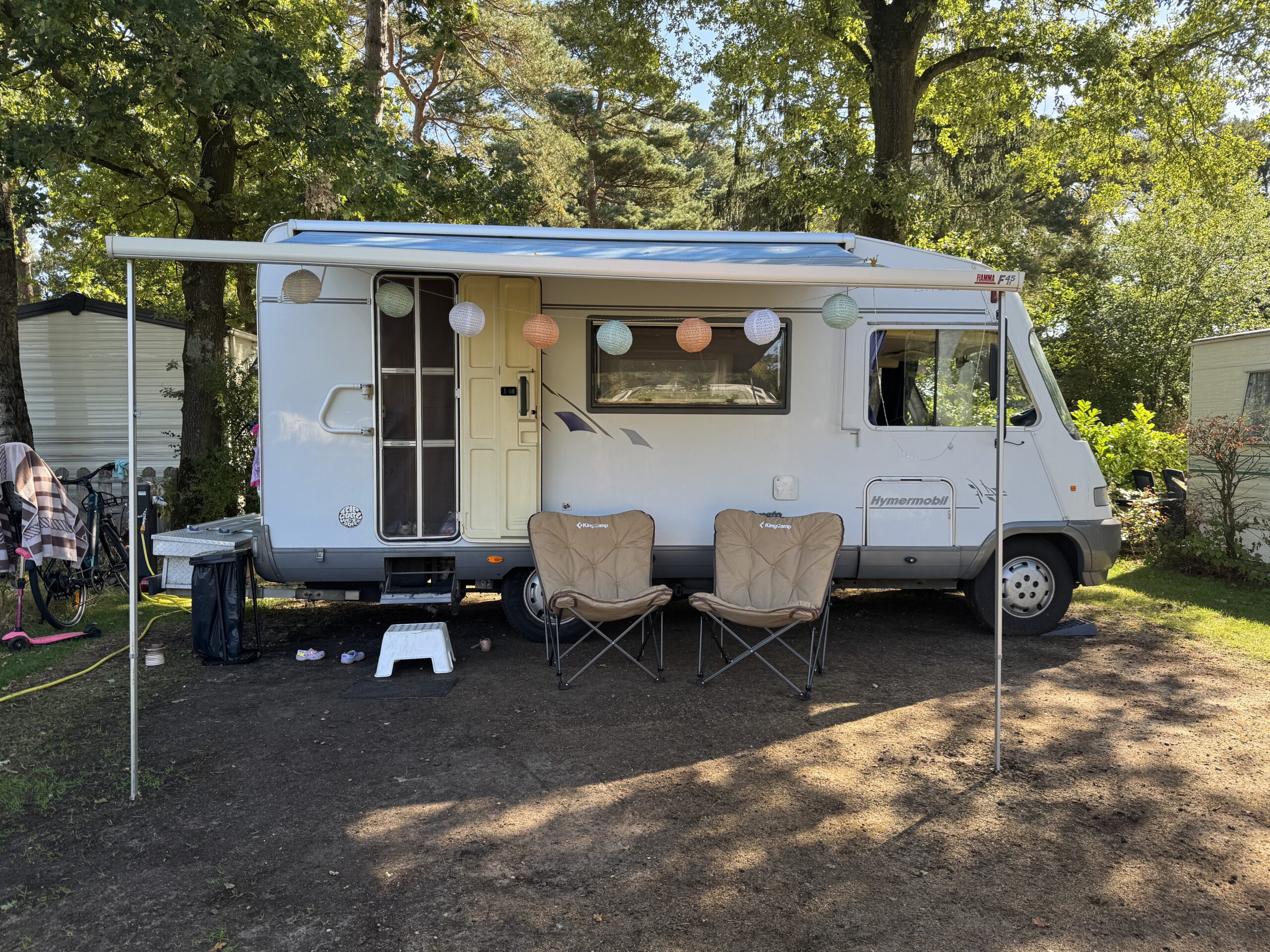 Camper Hymer b544 in the Netherlands